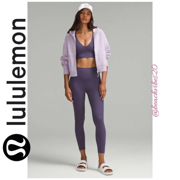 LULULEMON ATHLETICA Align High-Rise Pant with Pockets 25" EUC 8 Nightfall LL-211 - Picture 1 of 6